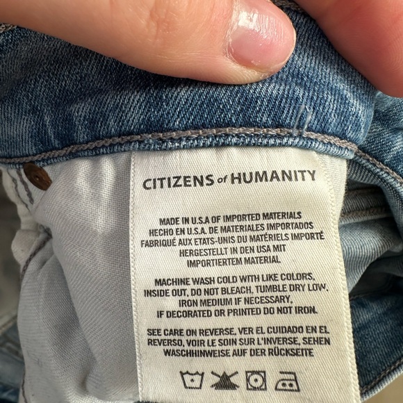 LIKE NEW- CITIZENS OF HUMANITY ROCKET HIGHRISE SKINNY JEAN- size 29 - Picture 4 of 12